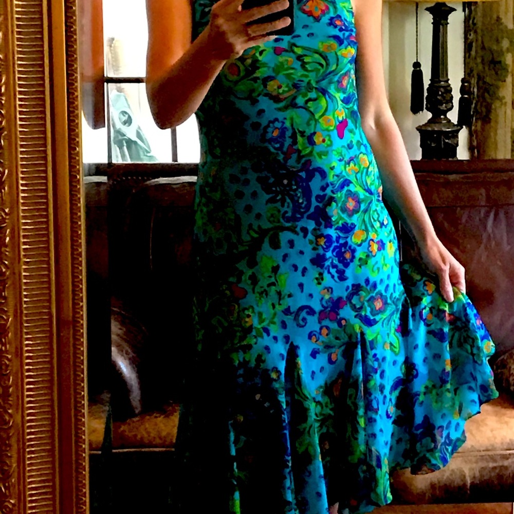 Lauren Ralph Lauren midi dress, size 4. NWT